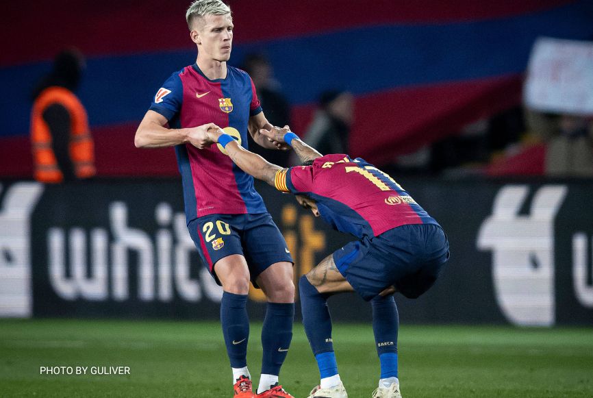 Dani Olmo-Barselona-La liga