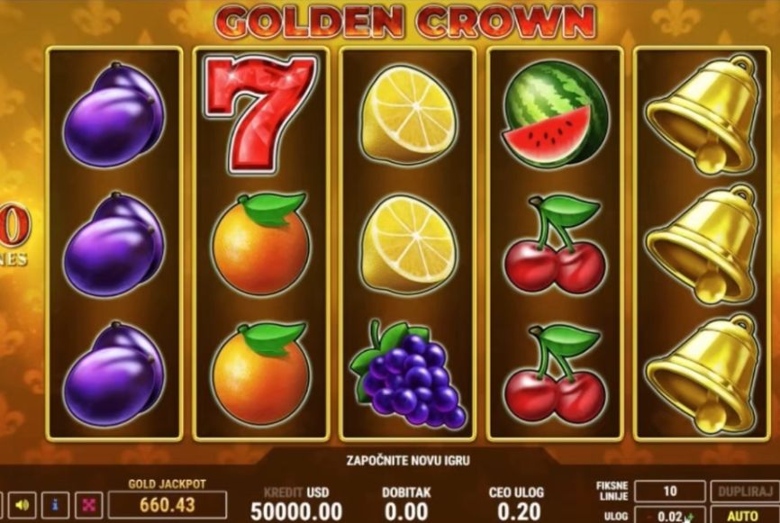 golden crown-slot
