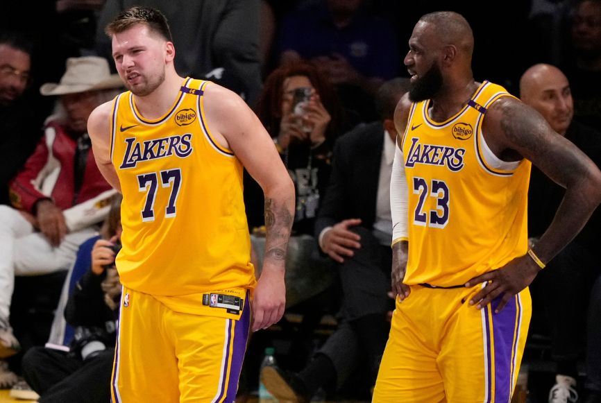 Lejkersi-Dončić Luka-Lebron Džejms