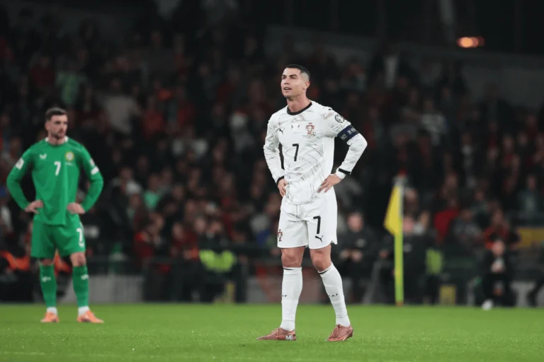 Kristijano Ronaldo na meču Portugal - Irska