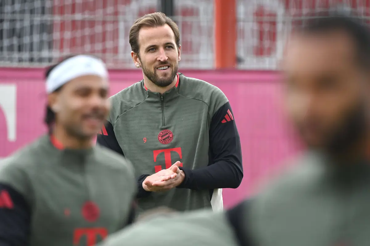 Hari Kejn na treningu Bajerna