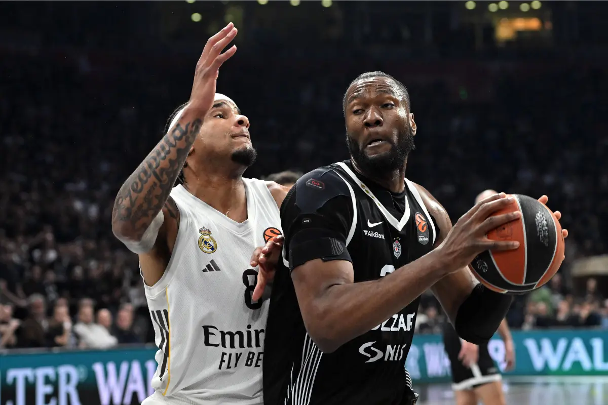 Detalj sa meča Partizan - Real Madrid