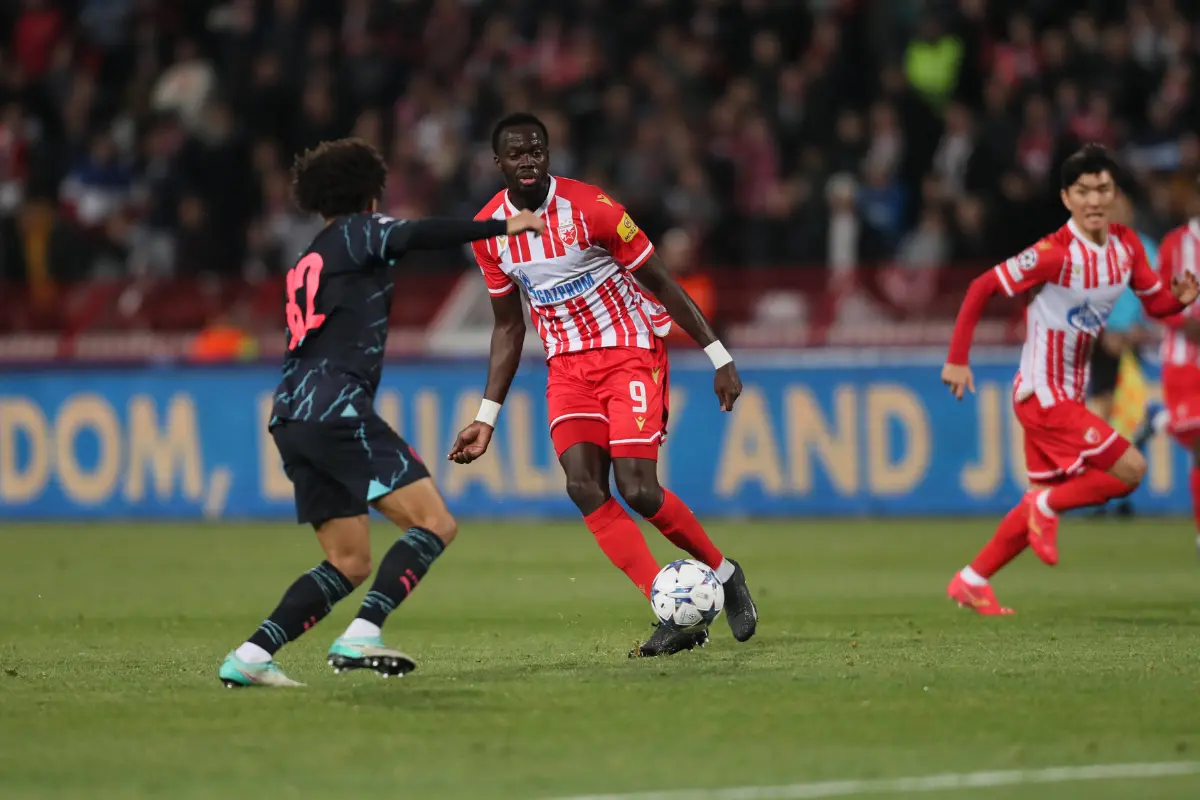 Naser Điga u dresu Crvene zvezde