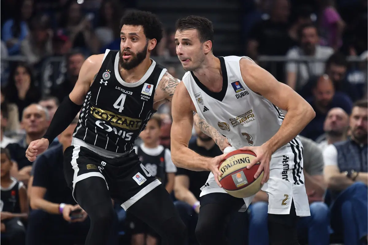 Detalj sa meča Partizan - Dubai