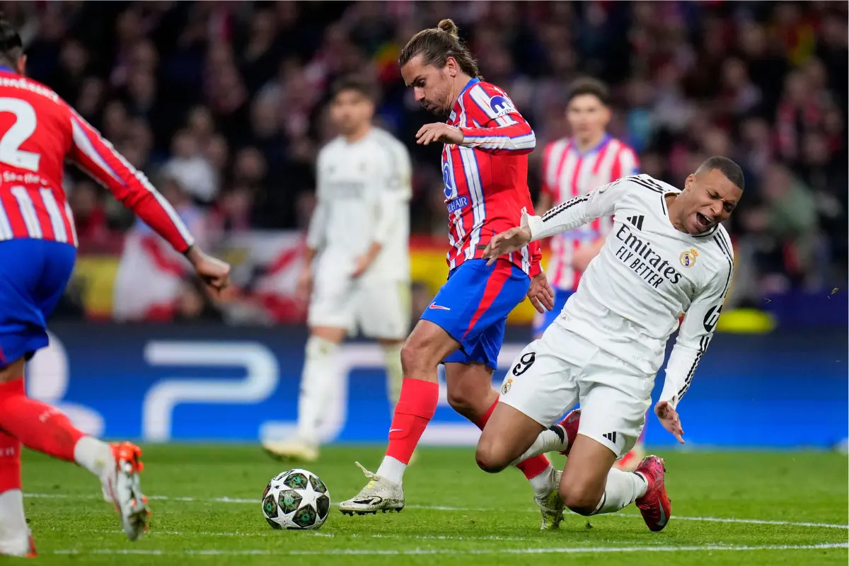 Detalj sa meča Atletiko Madrid - Real Madrid