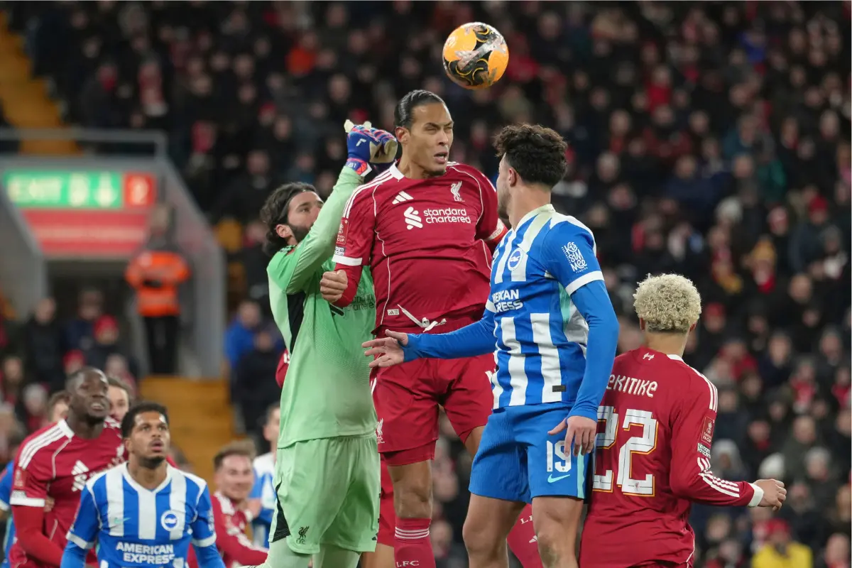 Detalj sa meča Liverpul - Brajton