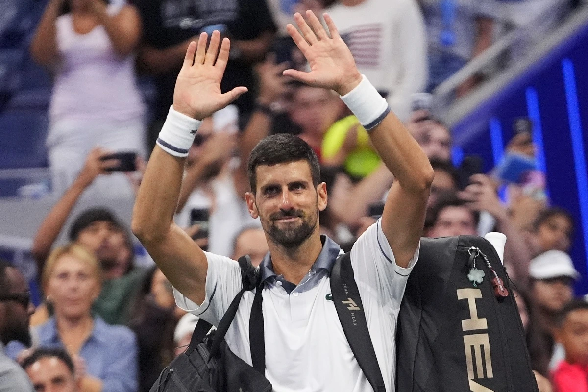 Novak Đoković nakon poraza na startu US Opena.