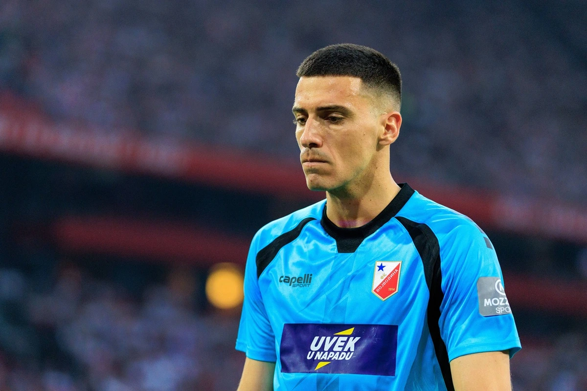 Dragan Rosić, golman Vojvodine.