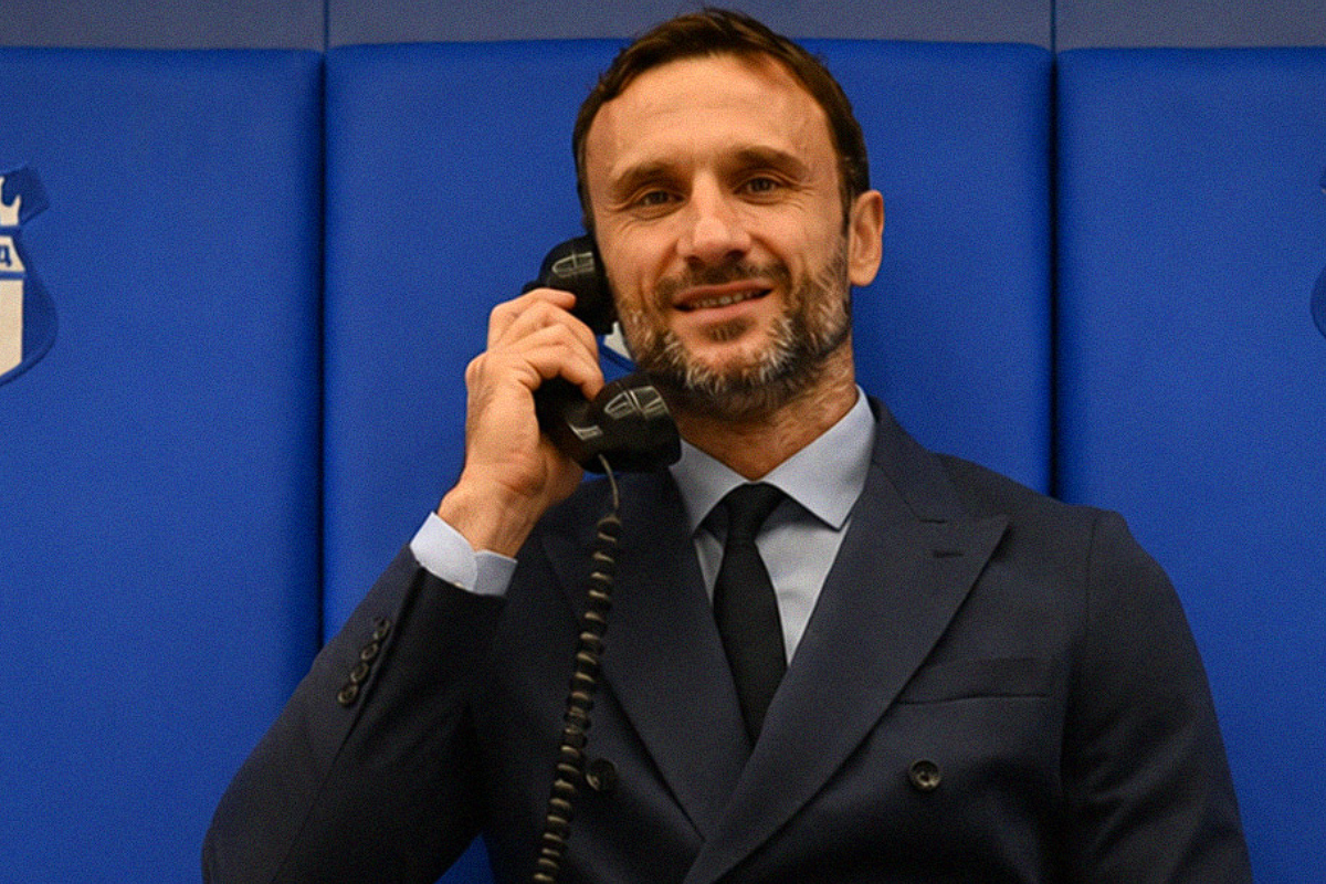 Jovan Damjanović kao trener OFK Beograda.