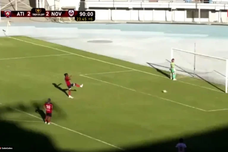 Scena sa utakmice Atletiko Independijente - Vilsterman.
