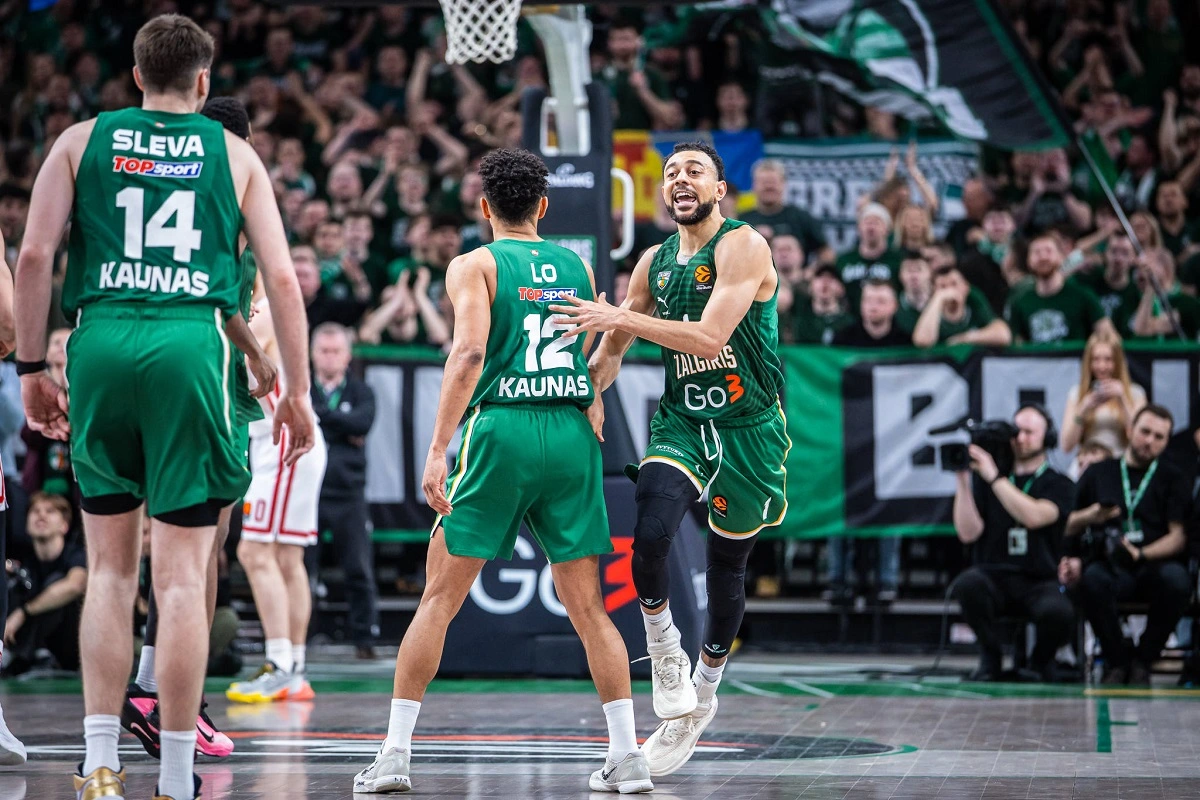 Najdžel Vilijams Gos u dresu Žalgirisa