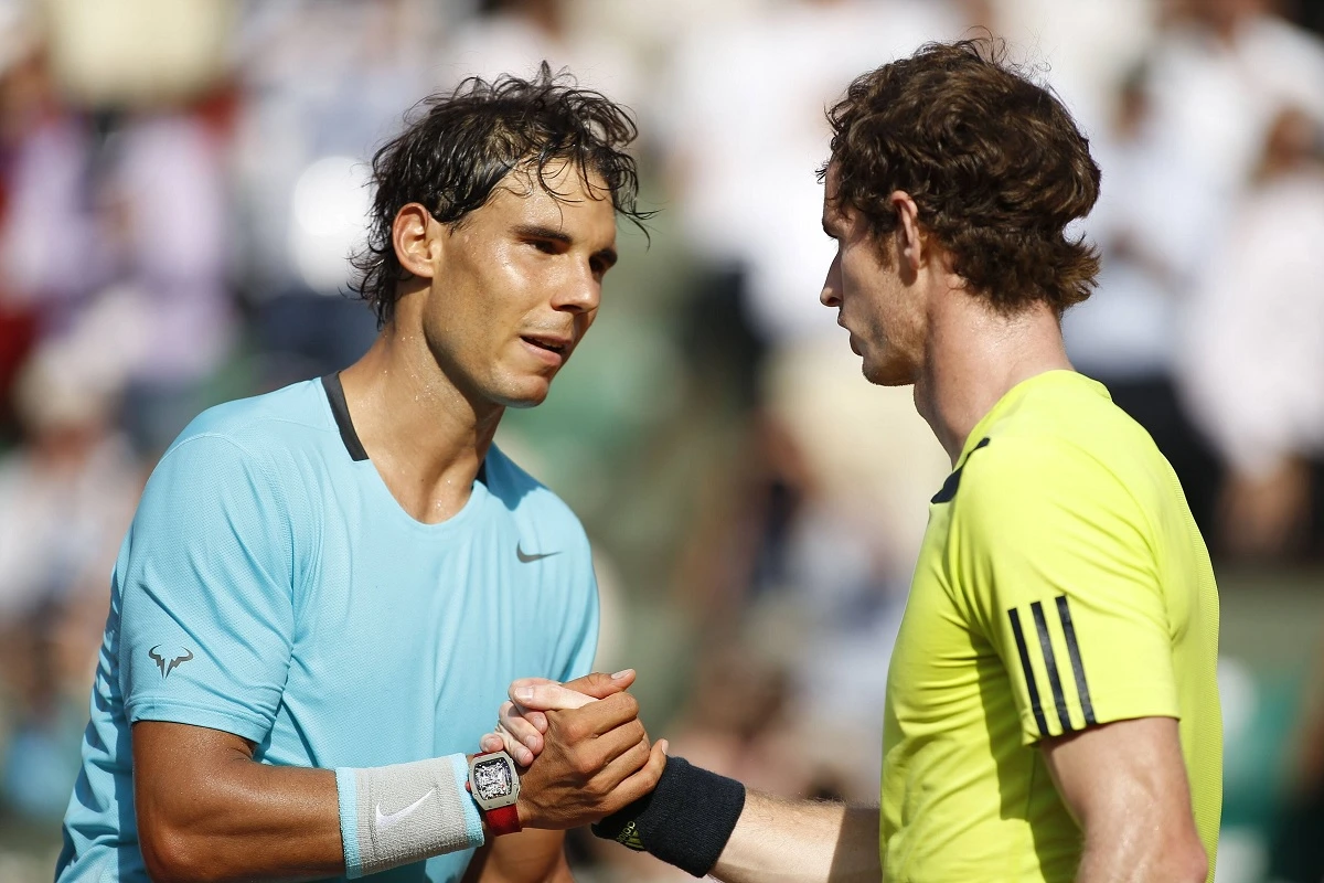 Rafael Nadal i Endi Marej.