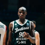 Bandža Si u dresu Partizana