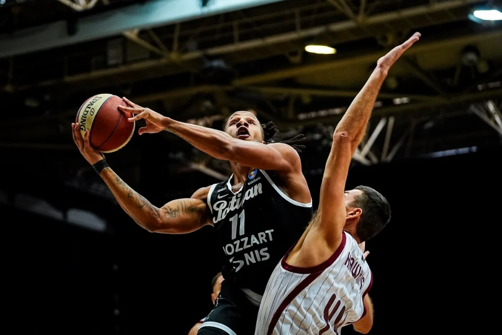 Detalj sa meča Bosna - Partizan