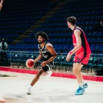 Detalj sa utakmice Partizan - Mega