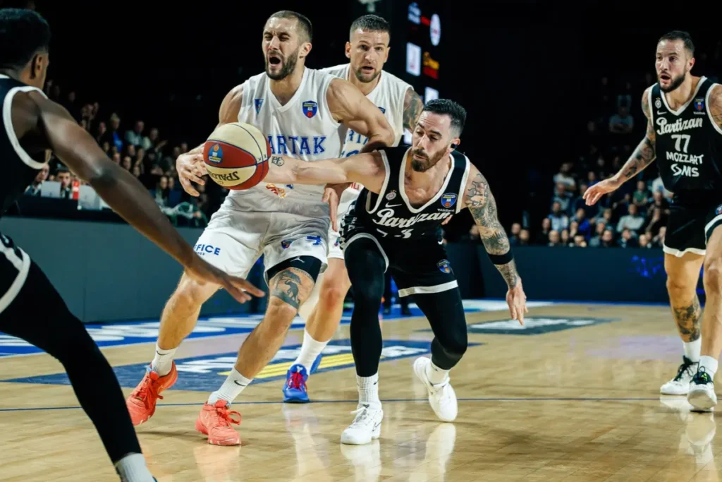Detalj sa meča Spartak-Partizan