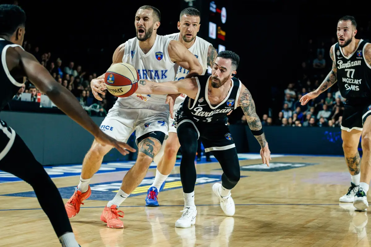 Detalj sa meča Spartak-Partizan