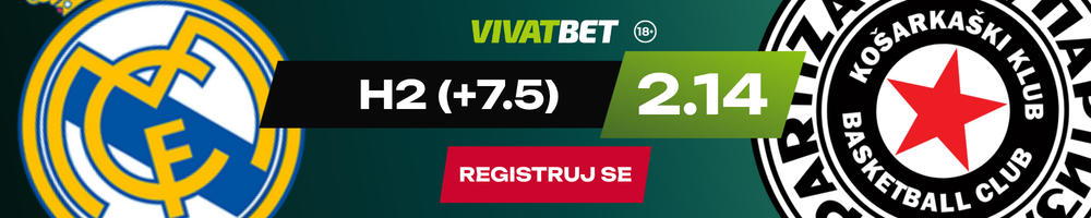 KK Real Madrid - KK Partizan tip dana