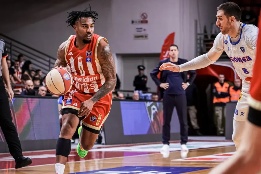 Detalj sa meča Crvena zvezda - Igokea