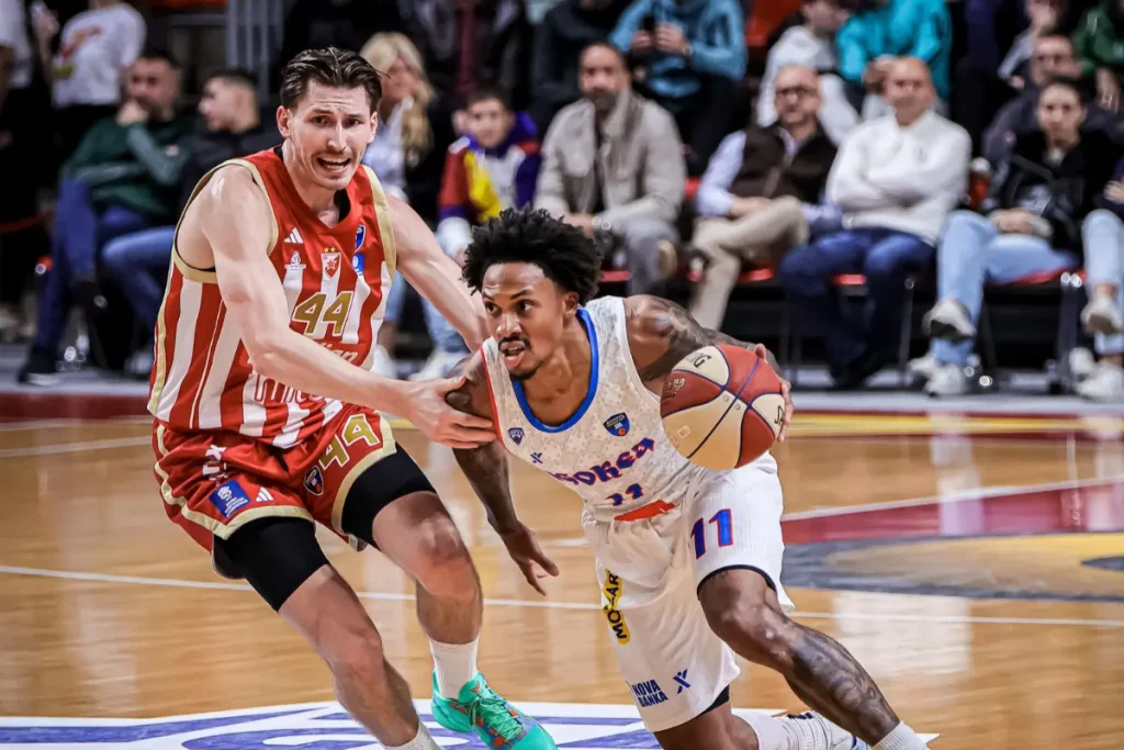 Detalj sa meča Crvena zvezda - Igokea